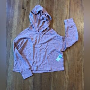 Old Navy hooded long sleeve top NWT size 8